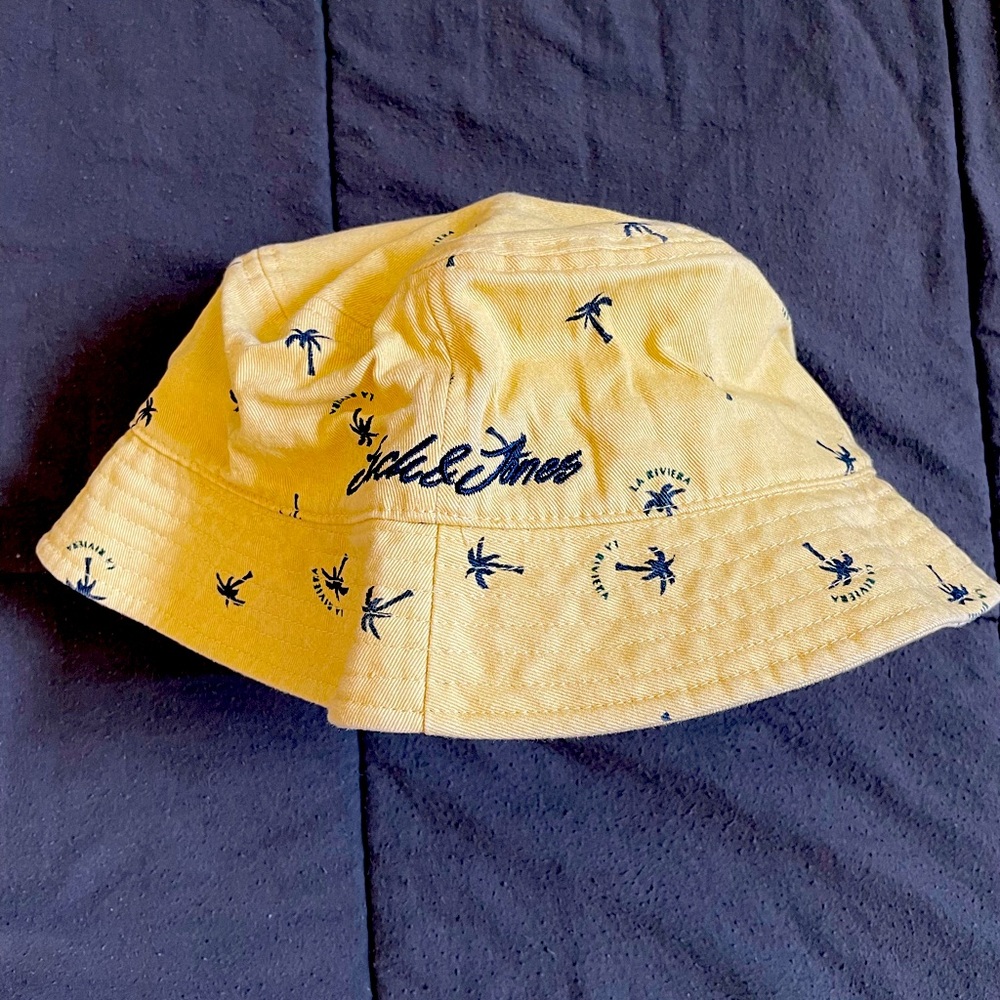 Jack & Jones Bucket Hat, yellow